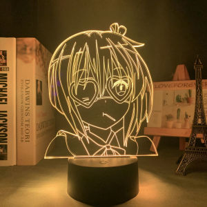 Anime Themed Night Light with Figure Model Toy for Bedroom Small Night Lamp with Six Petals Bird Theme Suitable for Ages 6+