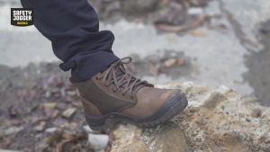 Safety Jogger Dakar Safety shoes with Steel Toe Cap & Midsole Kasut Keselamatan (Brown) Size EU 38-47