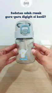 SUGARBABY Replacement Straw Kit TKB ST 400ml / Sedotan Botol Tritan Kid Bottle Special Straw 400ml