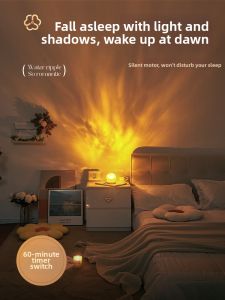 Onefire | Wave Projection Bedside Lamp Mood Setting