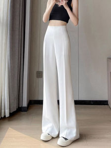 Stylish French Elegance Slim Fit High Waist Straight Leg Trousers