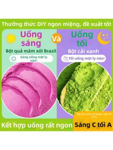 Bột Súp Lơ Xanh & Bột Trái Acai Sáng C Tối A
