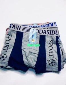 Boxer Fashion Anak Laki-Laki Isi 6 Pcs-Cd Boxer anak Cowok Bahan Katun Bermotif