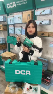 Máy khoan rút lõi DCA AZZ90 công suất 1350W tốc độ không tải 2300 vòng/phút