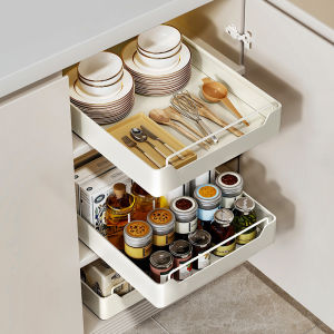 ZHUOLESHI | Expandable Drawer Style Pull-out Basket for Sink Storage