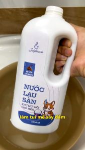 Nước lau sàn khử mùi hôi chó mèo 1000ml JULYHOUSE kết hợp tinh dầu Oải Hương Vỏ Bưởi Khuynh Diệp và Sả Chanh