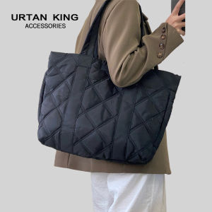 Large Capacity Commuter Computer Bag Womens Casual Handheld Tote Bag Stylish Single Shoulder Handbag for All Occasions