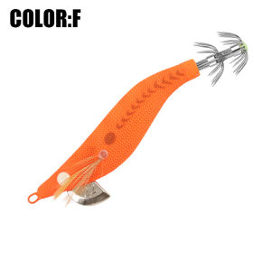 FSDZSO Small Squid Bait 2.2#1.8#1.5# Squid Hook Wood Shrimp Lures Jigs Cuttlefish Bait Lifelike Simulation Silicone Octopus Bait