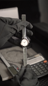 Jam Tangan Wanita Casio LTP-B170D-4B Vintage Pink Dial Silver Stainless Steel Band