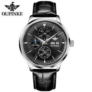 Waterproof Business Genuine Leather Watch for Men