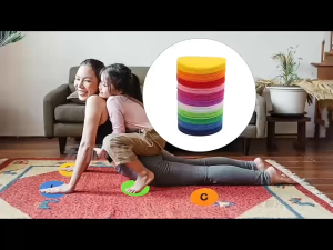 27pcs Carpet Markers Colorful Heart Shape 4 Inch Design Positive Speech Carpet Markers Suitable For Preschool Classroom Educational Educational Carpet Markers For Children.(9 Colors*3 Pieces)