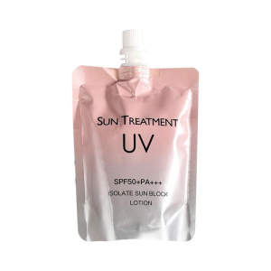 [ข้อเสนอจำกัดเวลา] ครีมกันแดดนม ครีมกันแดดบำรุงผิวหน้าสีชมพู สูตรผิว SPF50+PA+++ ปริมาณ 150ml.