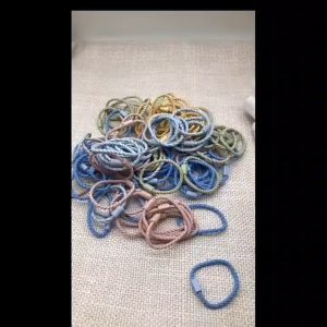 Gratis Ongkir - (1 PC) Ikat Rambut Fashion Warna Warni / Karet Kunciran Rambut / Ikat Rambut Wanita