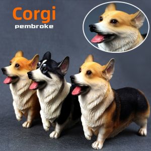 Realistic Cute Corgi Model Dog Toy for Kids