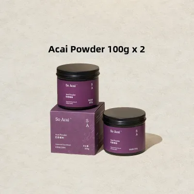 SO ACAI | Acai Berry Powder Superfood Rich in Anthocyanins