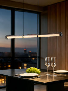 Designers Light | Simplicity and Luxury Suspended Linear Chandelier