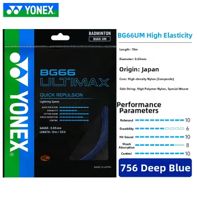 Yonex | High Elasticity Ultra-fine Durable Badminton String