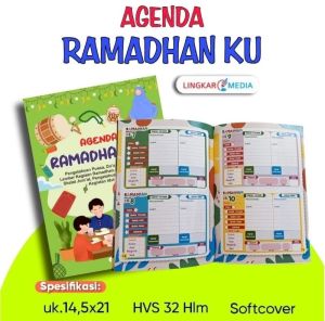 Buku Agenda Ramadhan ku / Buku Kegiatan Bulan Ramadhan Full Colour - Lingkar Media