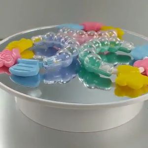 Silicone BabyToys Rattle Teething Bracelet style