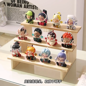 3/4/5 Layers Ladder Rack Solid Wood Jewelry Display Racks Plant Dessert Wooden Storage Shelf Indoor