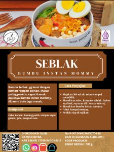 BUMBU SEBLAK INSTAN