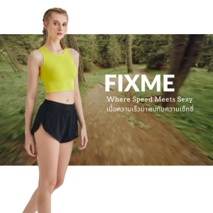 กางเกงวิ่งขาสั้น 3นิ้ว (ผู้หญิง) กางเกงวิ่งสายความเร็ว กางเกงวิ่งมาราธอน น้ำหนักเบาสุดขีด Fixme