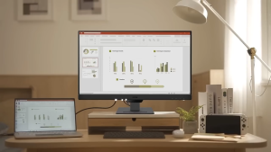 BenQ GW2790T Best Monitor for Working and Learning at Home Height Adjustable IPS 27 inch B.I. Tech Eye-Care Monitor