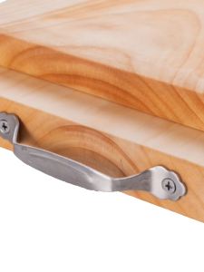 Ginkgo Wood Cutting Board Solid Wood Rectangle Anti-Bacterial Mold-Proof Kitchen Cooking Utensil Chinese Style Handmade Chopping Board