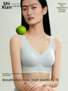SHIXIAN | Wireless Push-up Bra with Side Support for Large Breasts