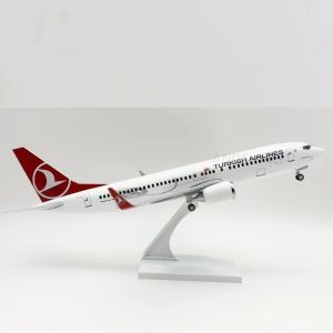30Cm 1/130 Quy Mô Hãng Hàng Không Thổ Nhĩ Kỳ B737 Nhựa Mô Hình Máy Bay Đồ Chơi Giáo Dục Cho Trẻ Em Sưu Tập Máy Bay Quà Tặng