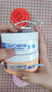 Kem dưỡng thể Mixa La Crème Mixa Intensif cho da khô da nhạy cảm