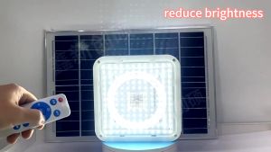 lampu tenaga surya  tenaga matahari Lampu Langit-langit led surya Solar cell 500W 800W 1000W