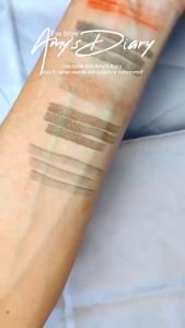 ORI & BPOM AMYS DIARY (SUAKE) Pensil Alis 4-Tip Kepala Sikat/ Eyebrow Pensil Alis Tahan Air Tahan Lama