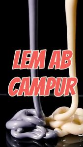 Lem Epoxy AB Lem Campur Lem Besi Radiator Penambal Anti Bocor Bukan Dextone Lem Plastic Steel Epoxy Lem Besi 5 Menit Tahan Panas