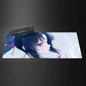 Bandai | Demon Slayer Douma Upper Moon Anime Gaming Mouse Pad Large Rubber Keyboard Desk Mat With 2MM Stitched Edge Design