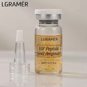 EELHOE | Facial Starter Kit Serum Hyaluronic Acid Essence Skin Care Set Salmon DNA Glod Ampoule 0.27oz 10 Vials Glow Repair Kit