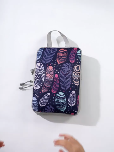 ✅[SG] New Printed 4 Set Travel Storage Bag Compression Set Digital Toiletry and Makeup Storage Bag Luggage Travel Bag