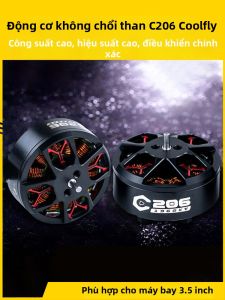 MĐộng cơ không chổi than C206 3.5 inch dùng cho drone FPV đua và mô hình bay