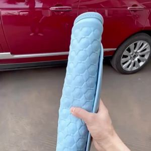 Car Gel Seat Cushion Breathable Honeycomb Cooling Pad Non‑Slip Auto Office Chair Butt Cushion Four Season Protector Mat Pad