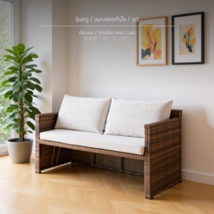โซฟาอลูมิเนียมนอกบ้าน - เฟอร์นิเจอร์ลายไม้เรียบง่ายสไตล์นอร์ดิก โซฟา ปรับ นอนได้ หนัง แท้ วินเทจ cushion sofa เบด เบต นอน หนา ทูอินวัน sofas indoor