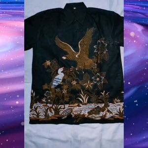 Baju Kemeja Pria Batik Lengan Panjang Lengan Pendek Terbaru Kemeja Atasan Casual Kemeja Formal Baju Cowok Distro Hitam Putih Busana Muslim Kemeja Koko Mandarin Fashion Pria Batik Murah Kemeja kantor Kain Katun Halus Pria Dewasa Batik Solo Modern