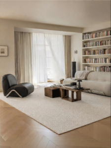 SAIBOSI | Easy-Care Wool Carpet for Living Room