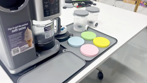 Containers Replacement for Ninja Creami Deluxe Pints Lids Creamy Ice Cream Containers Cups Set Family Size Compatible