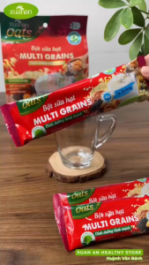Tặng 2 túi yến mạch 350g - Combo 2 Túi Bột Sữa hạt Multi Grains (Ít đường) Xuân An 400g