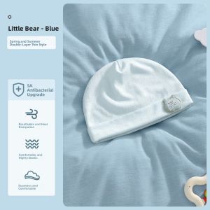 Usbettas | Boneless Summer Lightweight Dual-layer Windproof Cranial Protection Baby Hat