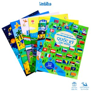 Sách Dán Hình Đầu Đời Cho Bé - Sở Thú - First Sticker Book - Đinh Tị