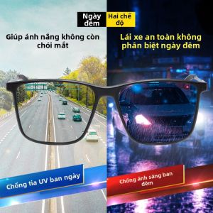 Raydem | Kính Râm Thông Minh Chống Loá Đổi Màu Ngày và Đêm cho Nam