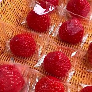 Cute Strawberry Squishy Fidget Toy Slow Rebound Stress Relief Toy Super Soft Fruit Squeeze Toy Relieve Anxiety Christmas Gift