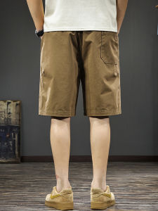 Quần Short Công Sở Mỏng Thoáng Khí Mùa Hè Cho Nam Quần Thể Thao Đơn Giản Rộng Rãi Đa Năng Năm Phần Quần Áo Công Sở Thường Ngày