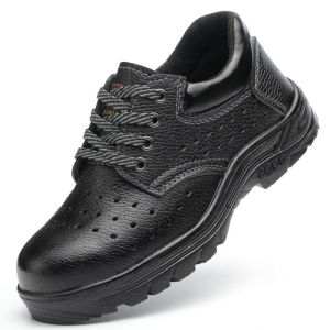 JIAHU | Steel-Plate Anti-Smash Breathable Flame-Resistant Welders Safety Shoe